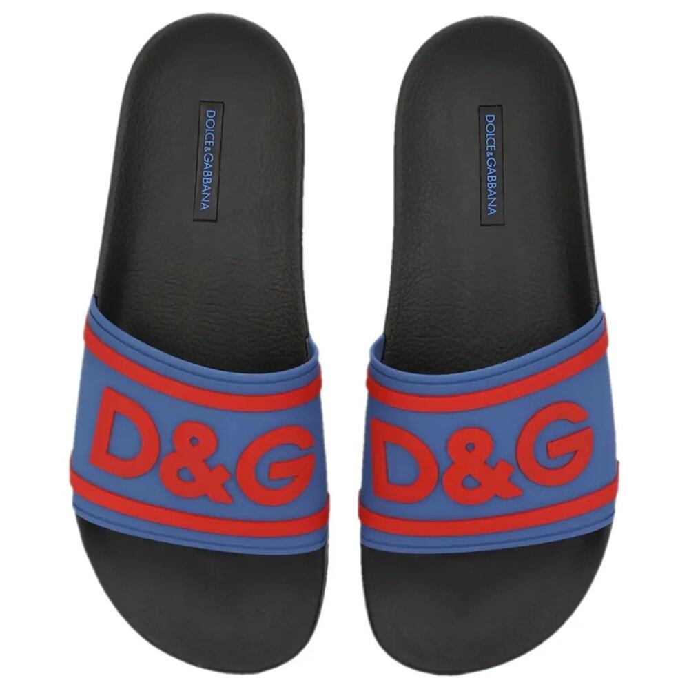 Dolce & Gabbana Rubber Unisex Pool Slides